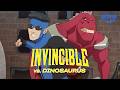 Invincible vs. Dinosaurus | Invincible Season 4 | Clip | Prime Video