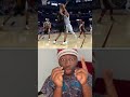 Moses brown was so lost in the sauce by this fake from luka shorts nba tranding nbahighlights