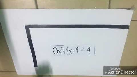 Dividing Polynomials Using Algebra Tiles.