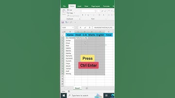 Excel tips and tricks Randbetween #focusinguide #exceltips #tutorial #shortvideo