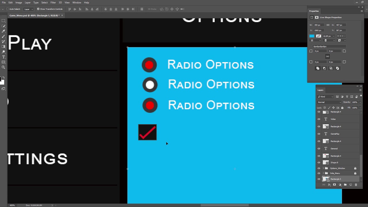 Options Window Part 3 - YouTube