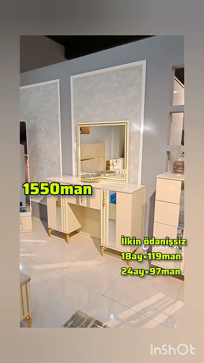 Pastelni,sandıq,boy güzgü də daxil KAPRİS yataq dəsti ay sonuna 1550man.online kreditə baza hədiyyə.