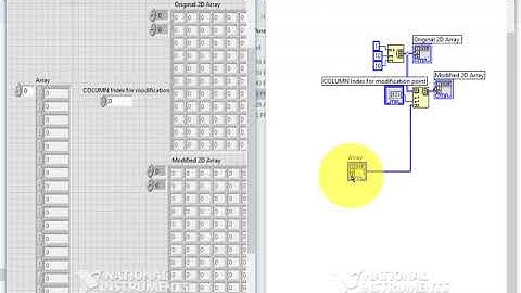 How to insert arrays/elements into existing arrays in LabVIEW