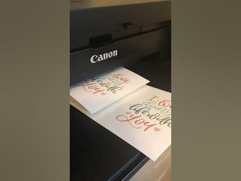Printing Greeting Cards at Home #greetingcards #smallbiz - YouTube