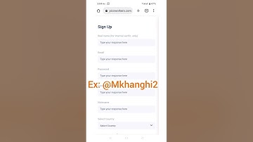how to create pico worker account [EVERYTHING POSSIBLE1234]