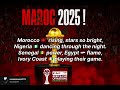 African Cup Morocco 2025 Song Made By Ai