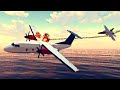 Airplane Crashes, Shootdowns, Midair Collisions and More #22 | Besiege