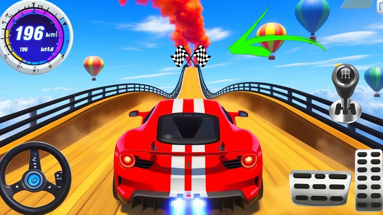 🚦🚨Ramp Car Racing – Ramp Car Racing Game Video – Android Gameplay 2026🎮🔥 