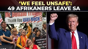 49 Afrikaners fly to US under Trump plan citing 