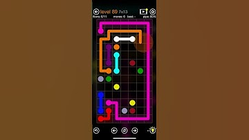 Flow Free - Rectangles - Tower Pack - Level 89 (7x13)