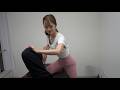 A Japanese female trainer gave me the ultimate stretching session to relieve my physical concerns.
