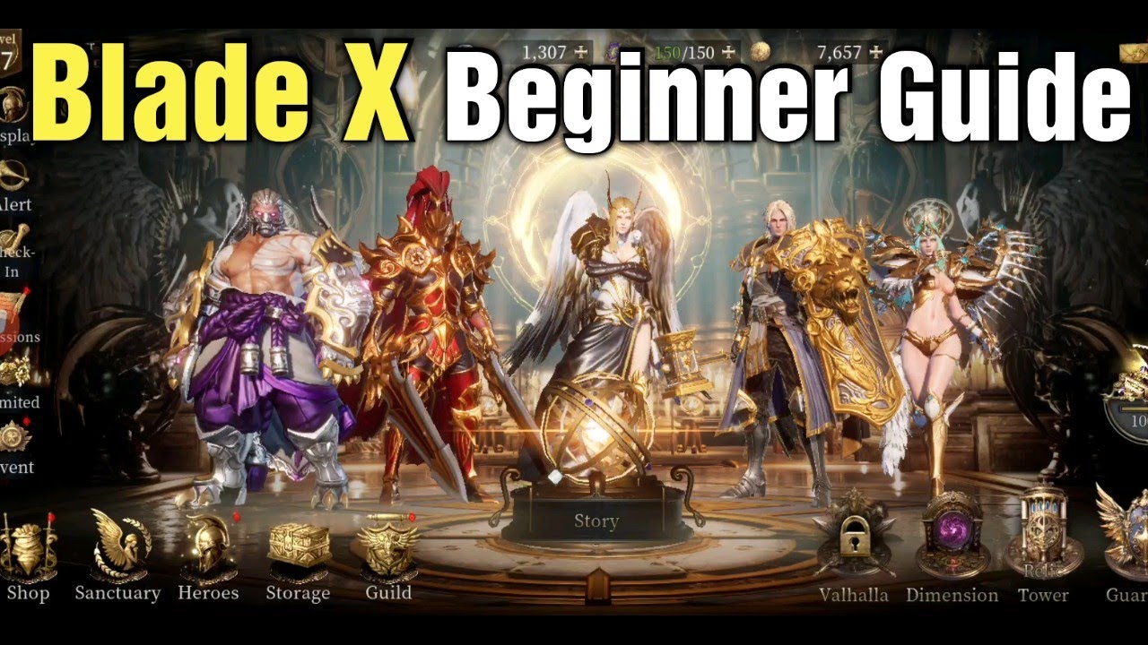 Blade X Android Blade X: Odyssey Of Heroes Beginners Guide: How To Progress Faster ...