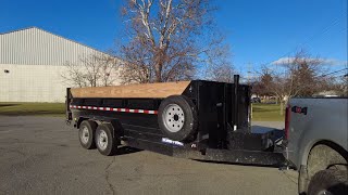 Sure-Trac 16ft 16k dump trailer. LONG TERM REVIEW.