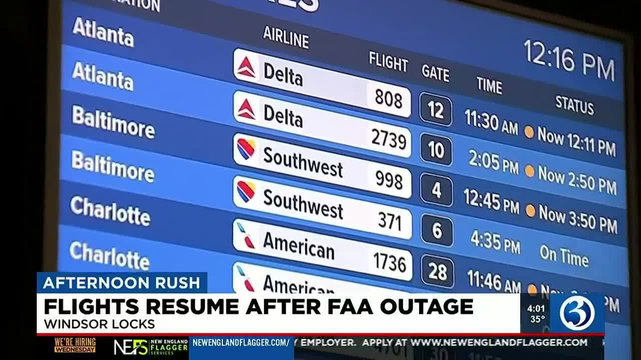 VIDEO: Flights resume after FAA outage - YouTube