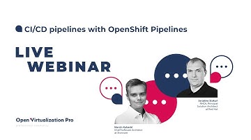 CI/CD pipelines with OpenShift Pipelines