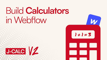 Build Calculators in Webflow - J-CALC V2