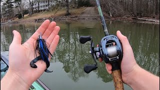 I HOOKED a BIG Lake Lanier Bass!!