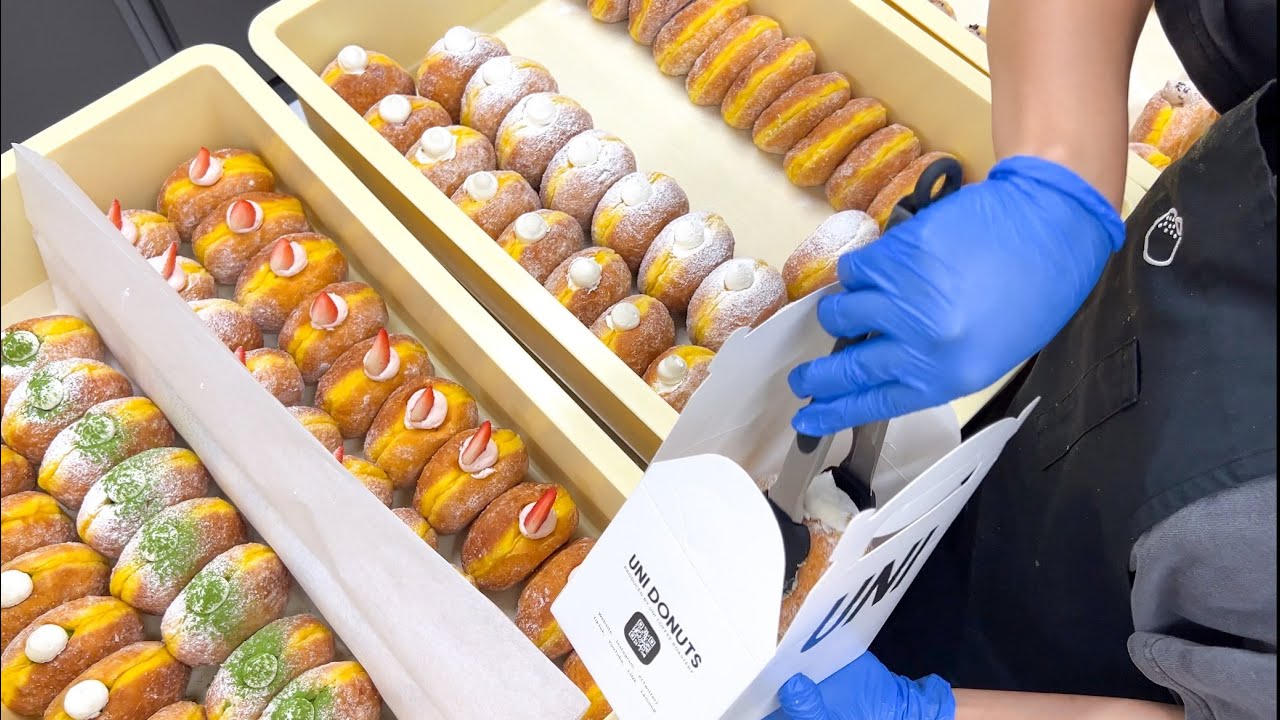 【密着】生ドーナツ専門店のモーニングルーティン！@UNI DONUTS神楽坂店