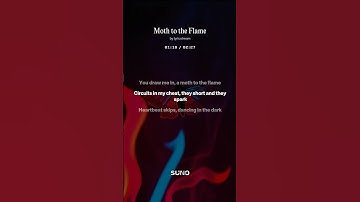 Moth to the Flame #suno #songlyrics #music #lyrics #song #musiclyrics