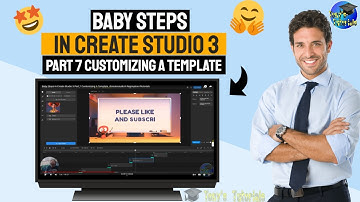 Baby Steps In Create Studio 3 Part 7 Customizing A Template. #createstudio3 #animation #tutorials