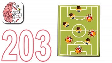 Brain Test Level 203 Walkthrough