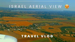 Amazing Aerial View of Israel.| TAKEOFF at Addis Ababa, ETHIOPIA | LANDING at Tel Aviv, ISRAEL
