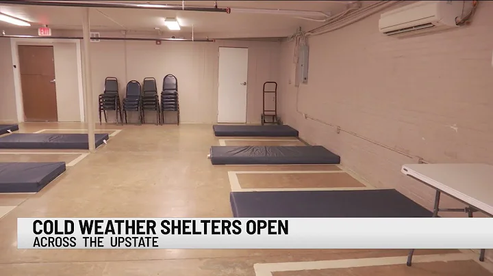 Upstate cold weather shelters open on days, nights temperature drops below 40 degrees