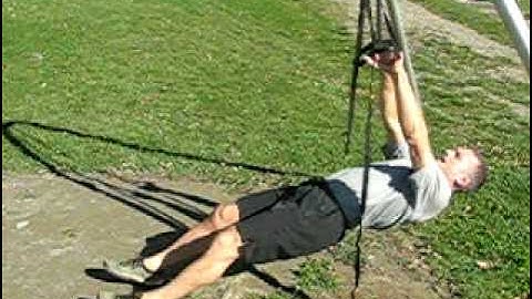 Steve maxwell:  Body Weight Row