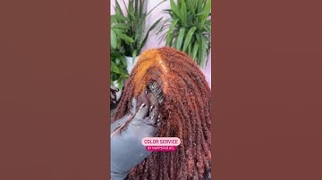 Are you looking for a Color Transformation✨Book appointment www.NappStar.com #locs #locnation