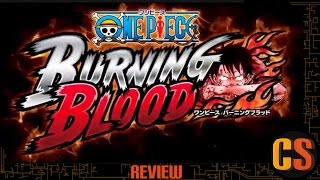 ONE PIECE BURNING BLOOD - PS4 REVIEW (Video Game Video Review)