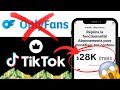 Crer un abonnement tiktok exclusif  et gagner de largent sur tiktok