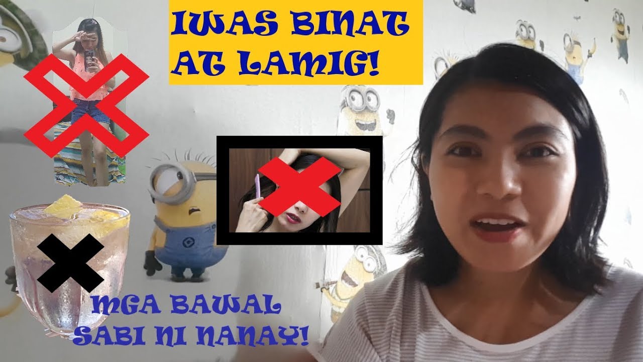 Paano umiwas sa binat at lamig pagkatapos manganak| KG - YouTube