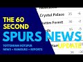 THE 60 SECOND SPURS NEWS UPDATE: Tottenham Need FIVE POINTS! De Zerbi "We Have to Stay Together!"