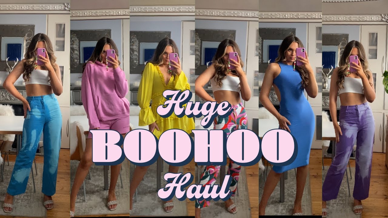 HUGE NEW IN BOOHOO HAUL & TRY ON - SPRING / SUMMER 2021 - SIZE 10 - HOT GIRL SUMMER - Y2K VIBES