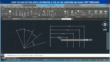 125 (DIMTOOL) (DIMSPACE) DIMENSION SPACE COMMAND AUTOCAD