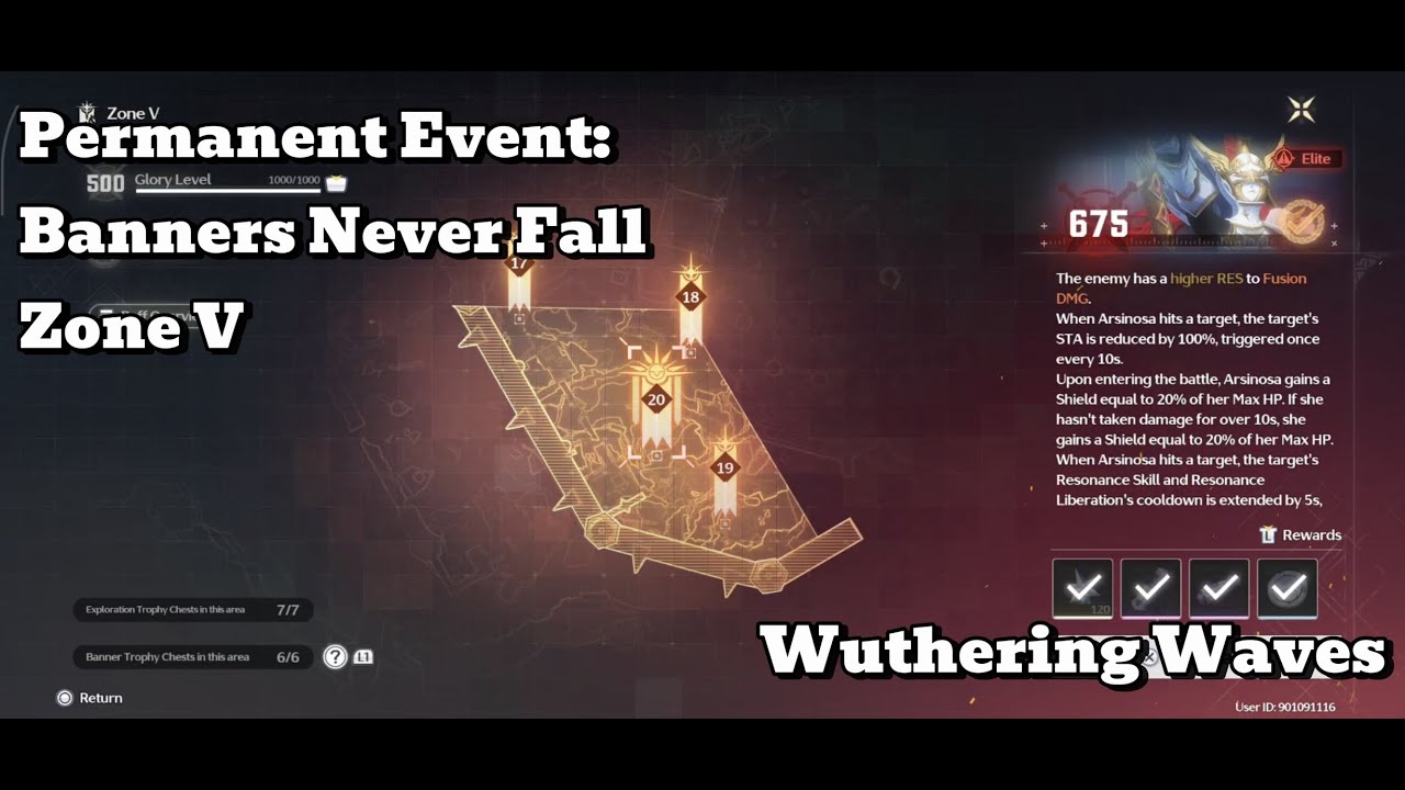 [Wuthering Waves Event] Banners Never Fall - Zone V - Lioness Of Glory ...