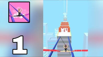 High Heels Gameplay Walkthrough || Level 1-17 || Part 1 || {Android} By Rollic Games