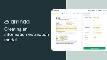 How to set up an AI data extraction model | Affinda