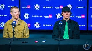 Winnipeg Jets end of season media availability: Kyle Connor and Tyler Toffoli