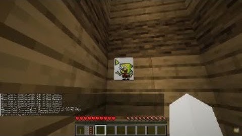 SpongeBob pixel art made completely out of display entities! {one command} @TheDerpyWhaleYT