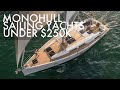 Top 5 Monohull Sailing Yachts Under $250K 2021-2022 | Price & Features | Part 3