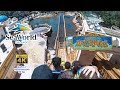 2019 Journey to Atlantis On Ride Ultra HD 4K POV SeaWorld Orlando with Queue