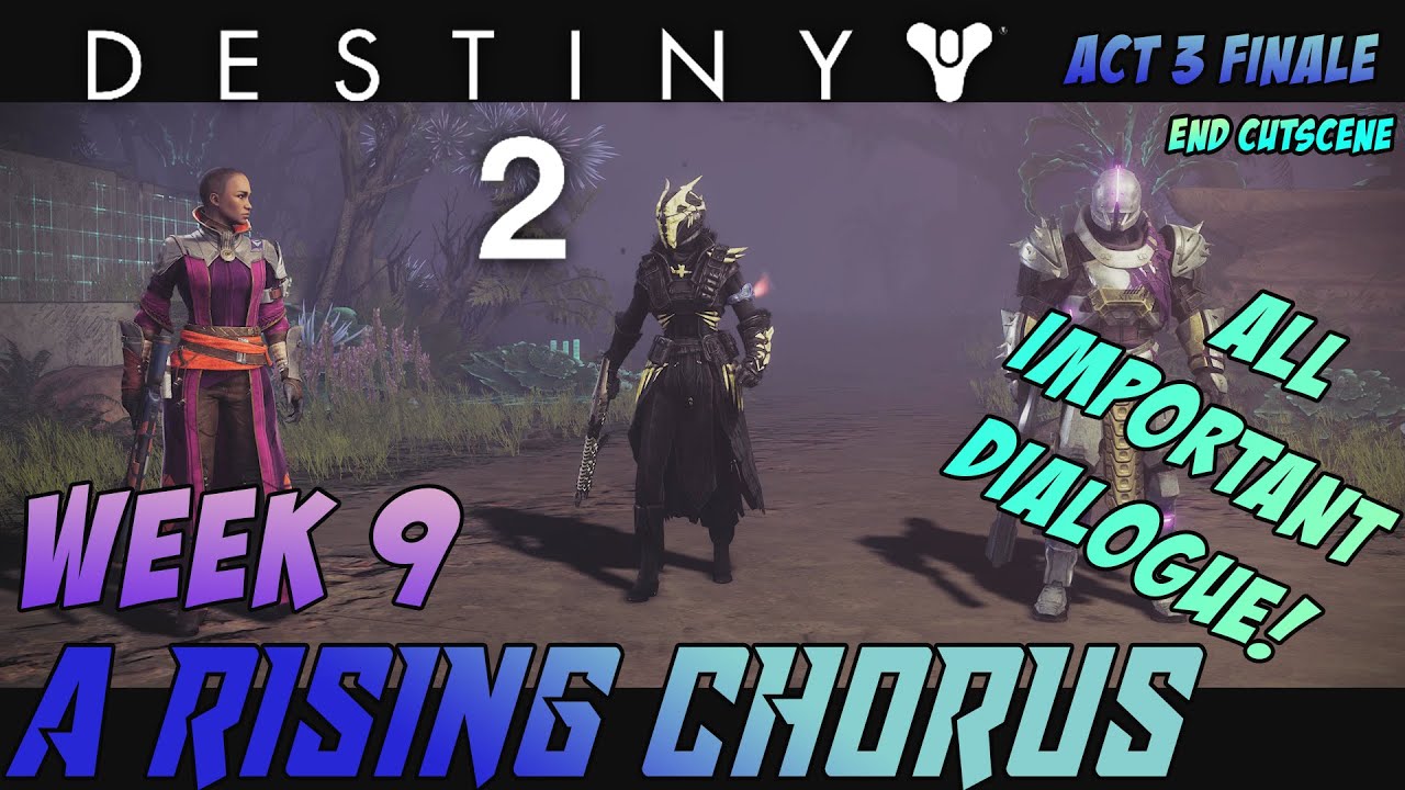 Destiny 2  - Episode : ECHOES Week 9 " Maya will never listen to us "  ( All Important Dialogue )