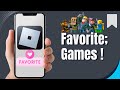 How to Favorite Games on Roblox Mobile (2025 Guide)