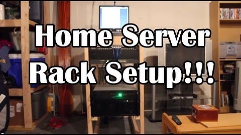 Home Server Rack - Network Setup