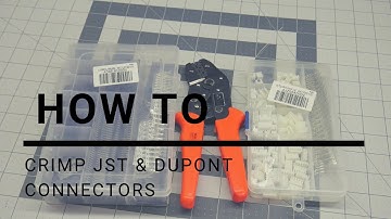 Short - How to Crimp JST & Dupont Connectors