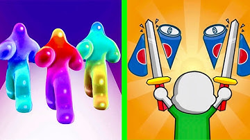 Blob Runner 3D Vs Twin Blade Slice ❇️✅Walkthrough Android iOS Gameplay VTR54