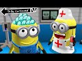 WHAT'S INSIDE MINIONS BRAIN in MINECRAFT ! Scary Minion vs Minions - Gameplay Movie traps