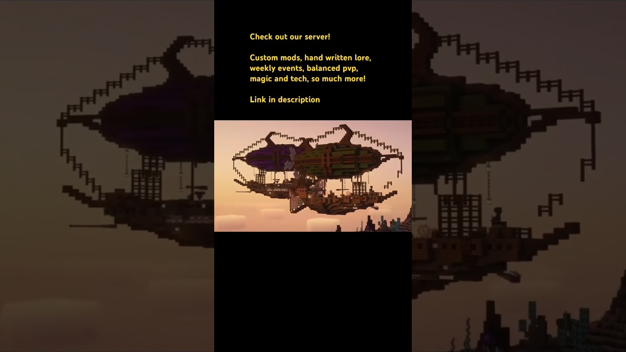 Chudworks Modded Minecraft PVP Lifesteal Magic and Tech SMP server 