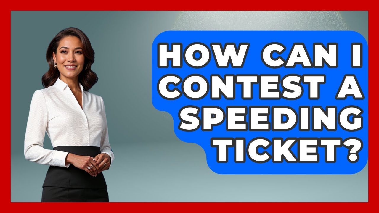 How Do You Contest A Speeding Ticket